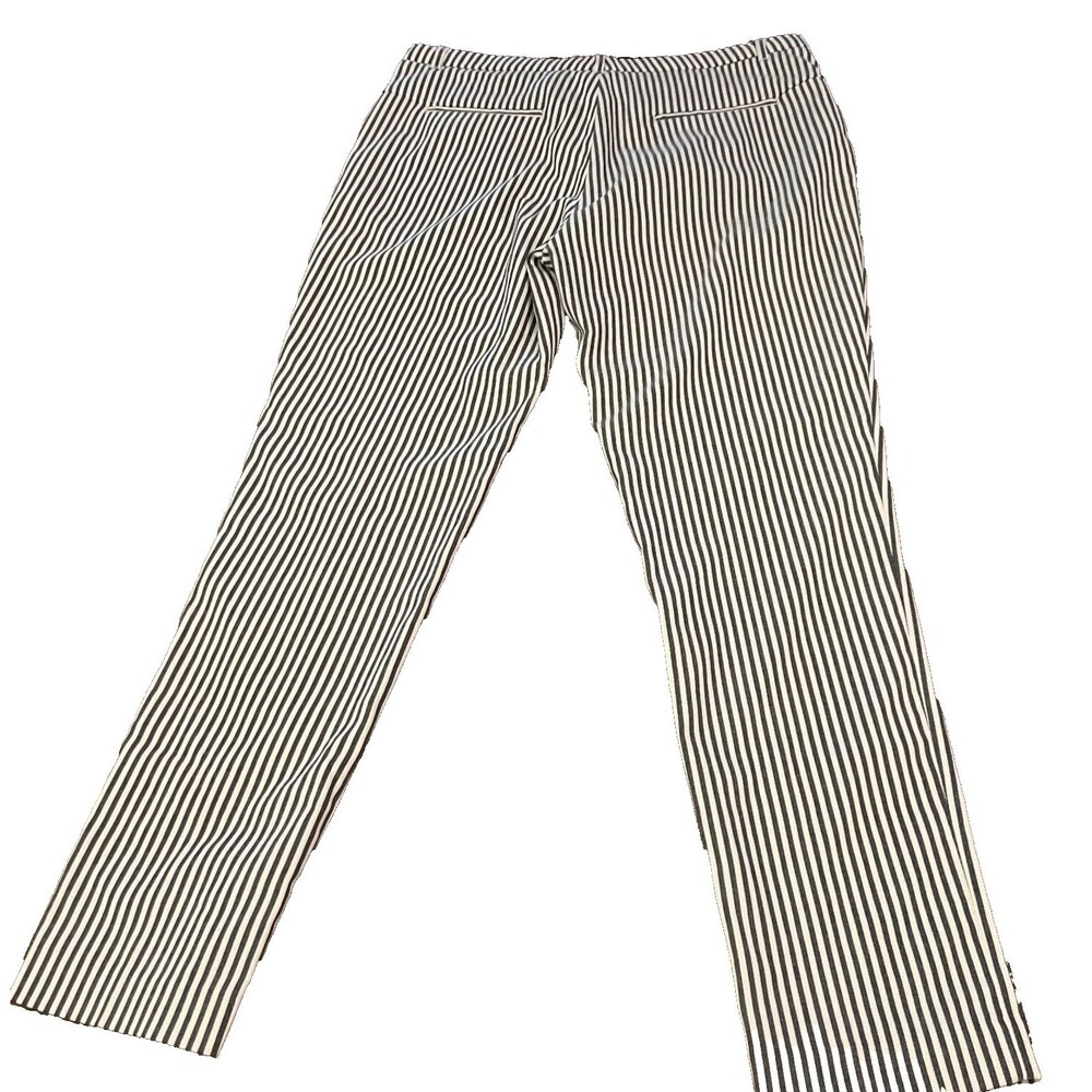 Scotch & Soda Pants Womens Size 34 Fancy Pants Crop Corpcore Business stripe